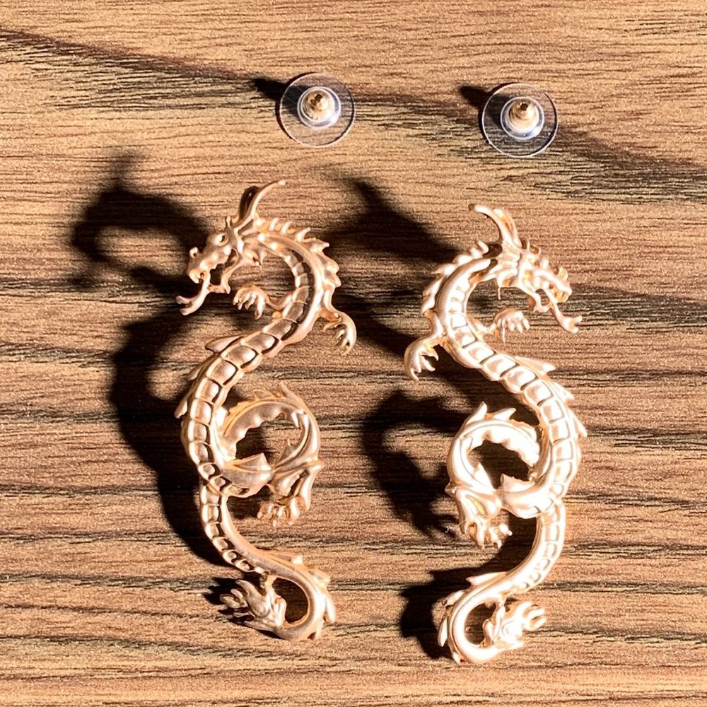 Dragon Earrings